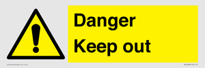 WV12808: Danger Keep out