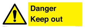WV12808: Danger Keep out