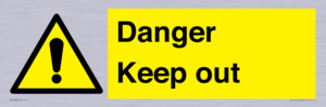 WV12808: Danger Keep out