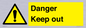 WV12808: Danger Keep out