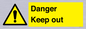 WV12808: Danger Keep out