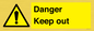 WV12808: Danger Keep out