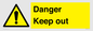 WV12808: Danger Keep out