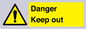 WV12808: Danger Keep out
