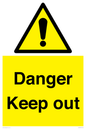 WV12808: Danger Keep out