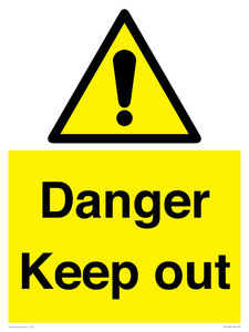 WV12808: Danger Keep out