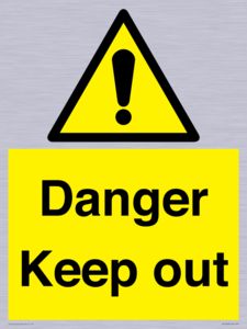 WV12808: Danger Keep out
