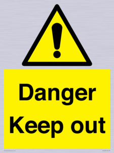 WV12808: Danger Keep out