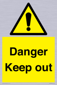 WV12808: Danger Keep out