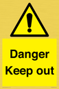 WV12808: Danger Keep out