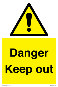 WV12808: Danger Keep out