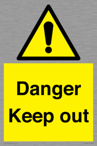 WV12808: Danger Keep out