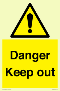 WV12808: Danger Keep out
