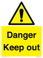 WV12808: Danger Keep out