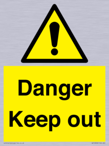 WV12808: Danger Keep out