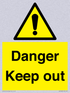 WV12808: Danger Keep out