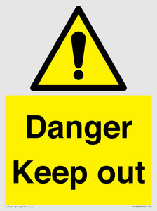 WV12808: Danger Keep out