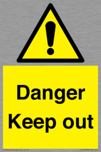 WV12808: Danger Keep out