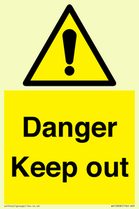 WV12808: Danger Keep out