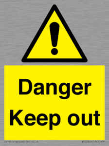 WV12808: Danger Keep out
