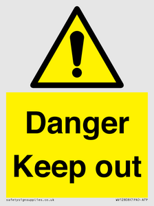 WV12808: Danger Keep out