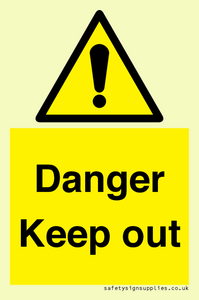 WV12808: Danger Keep out
