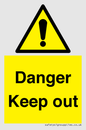 WV12808: Danger Keep out