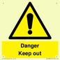 WV12808: Danger Keep out