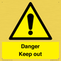 WV12808: Danger Keep out