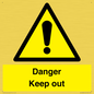 WV12808: Danger Keep out