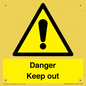 WV12808: Danger Keep out