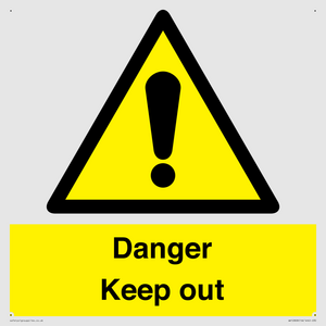 WV12808: Danger Keep out