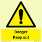WV12808: Danger Keep out