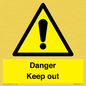 WV12808: Danger Keep out
