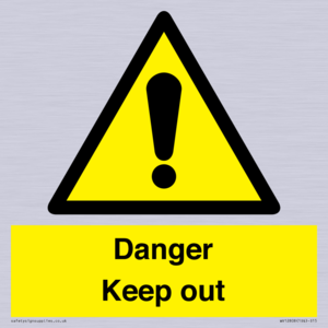 WV12808: Danger Keep out