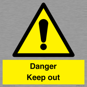 WV12808: Danger Keep out