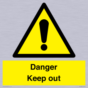 WV12808: Danger Keep out