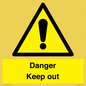 WV12808: Danger Keep out