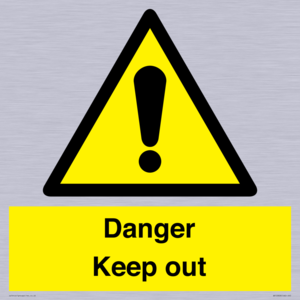 WV12808: Danger Keep out