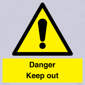 WV12808: Danger Keep out
