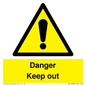 WV12808: Danger Keep out