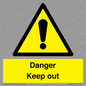 WV12808: Danger Keep out