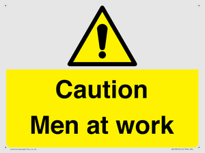 WV12810: Caution Men at work