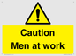 WV12810: Caution Men at work