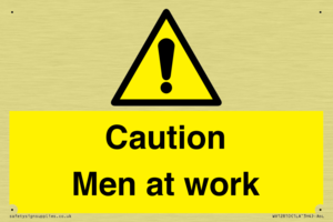 WV12810: Caution Men at work