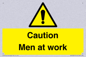 WV12810: Caution Men at work
