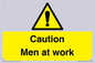 WV12810: Caution Men at work