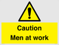 WV12810: Caution Men at work