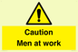 WV12810: Caution Men at work