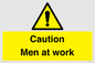 WV12810: Caution Men at work